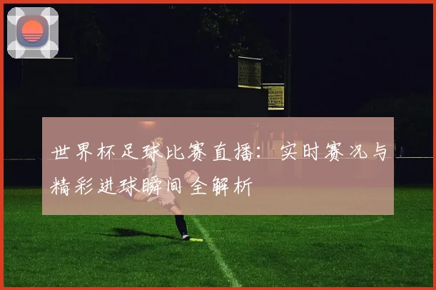 世界杯足球比赛直播:实时赛况与精彩进球瞬间全解析